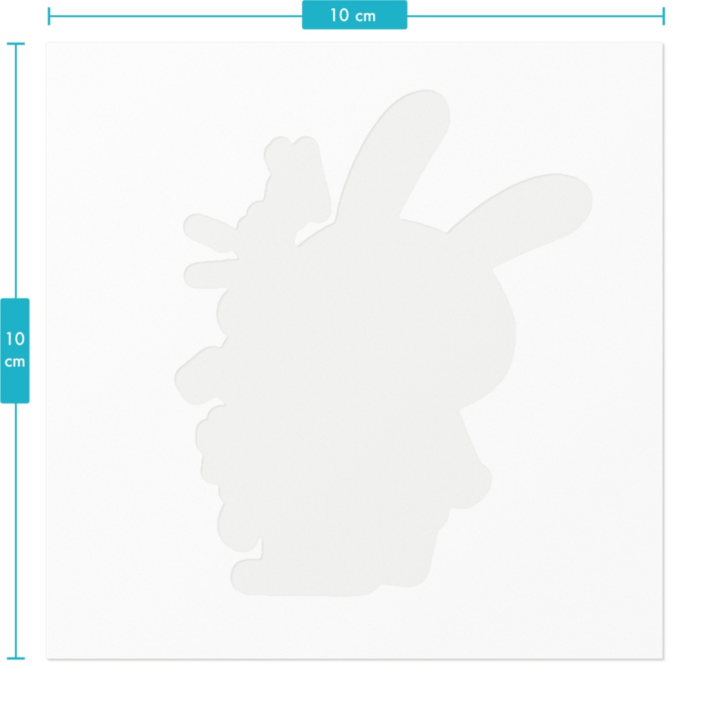 にそくん(うさぎ)ステッカー