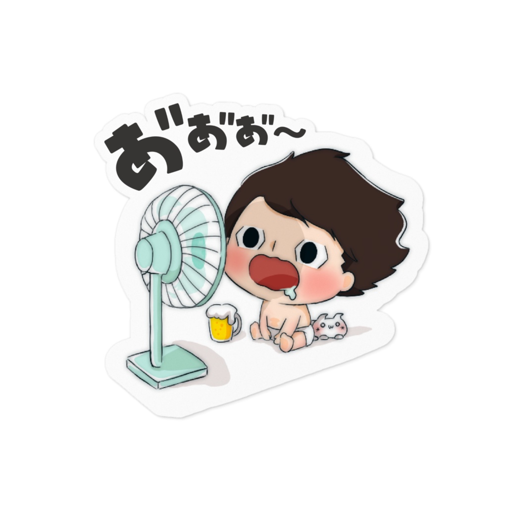 にそくん（2022年08月モデル）ステッカー