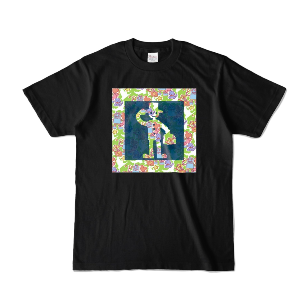 大人のカタチ（Ｔシャツ・黒・サイズＳ・Ｍ・Ｌ・ＸＬ）