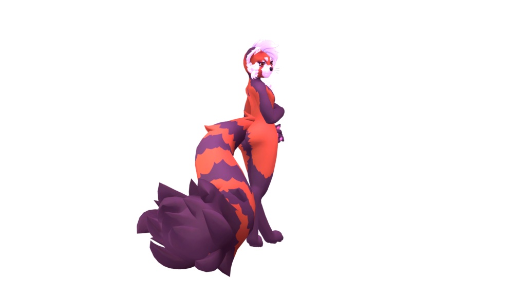 The Pamda [Cinners] V1.0 ふわふわのレッサーパンダのアバター VRChat - cinners - 5/5