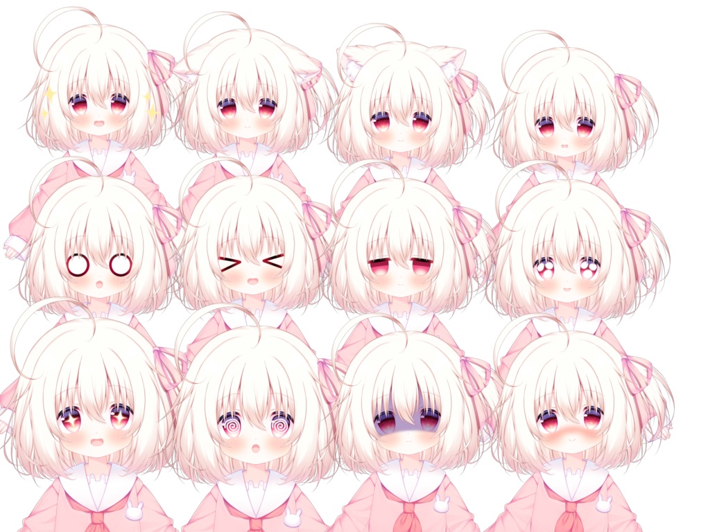 【Live2dmodel】cute girl model【VTS Live2Dモデル】