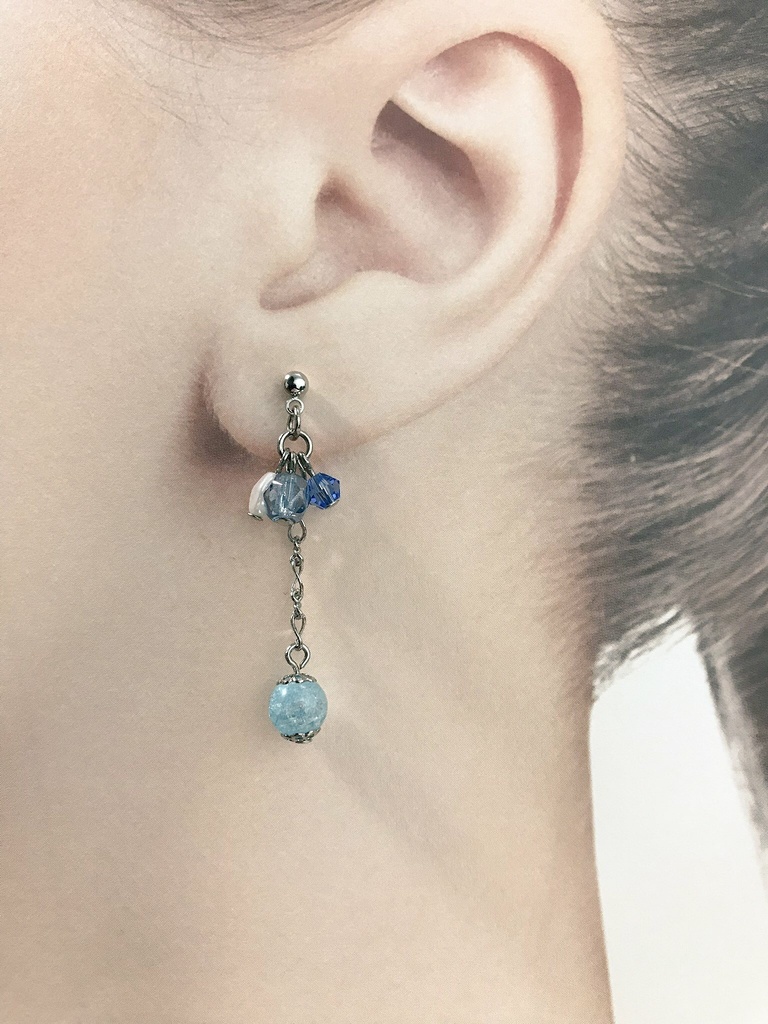 おそ松さん 六つ子イメージアシンメトリーピアス