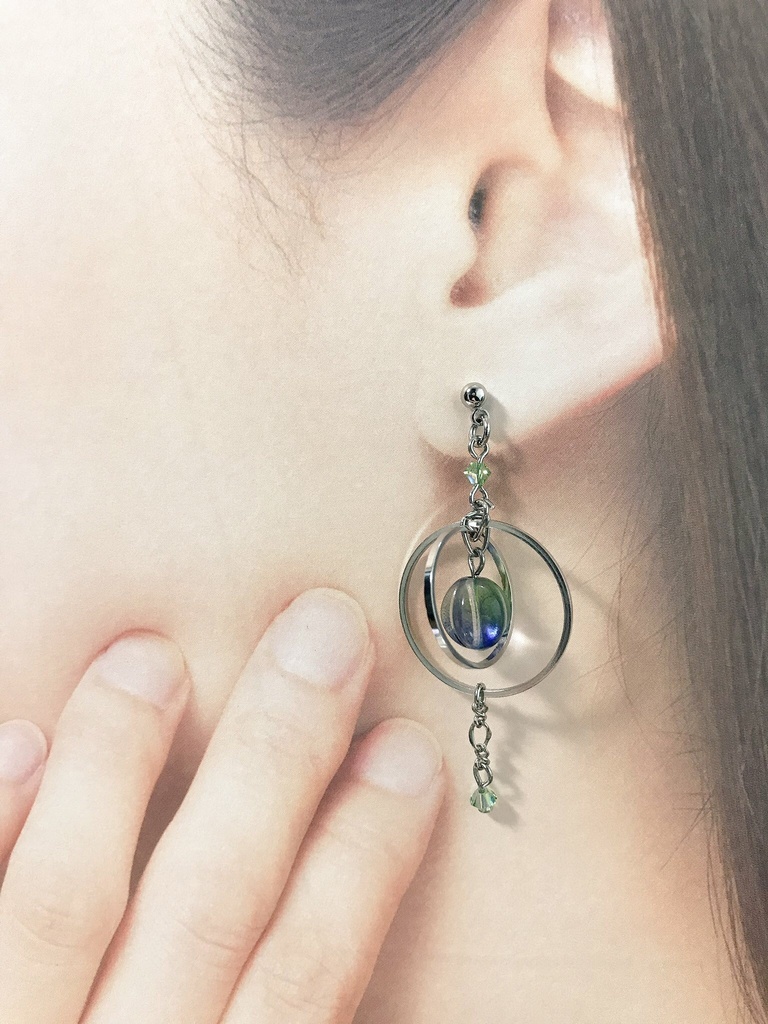 ユーリ!!! on ICE キャラクターイメージカラー ピアス