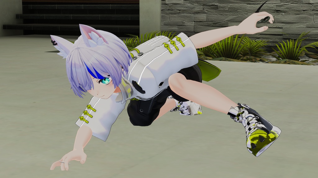 【MA設定済み】オリジナルナイフ3Dモデル-Blitz-