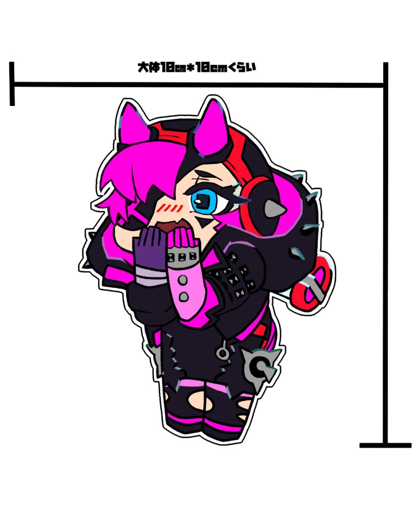 Apex Wattson デフォルメステッカー【小悪魔】