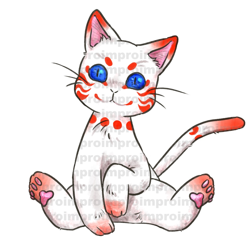 【モンスター立ち絵】猫又【差分有】