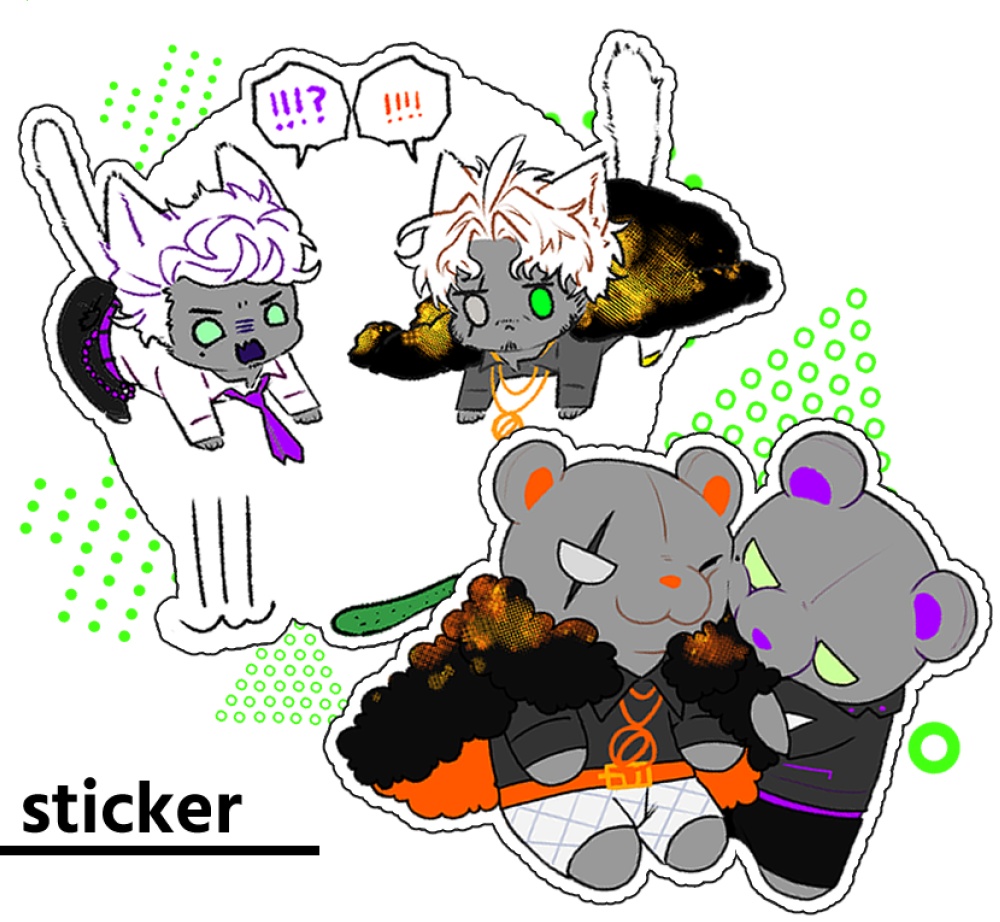 【2種セット】零獄ステッカー