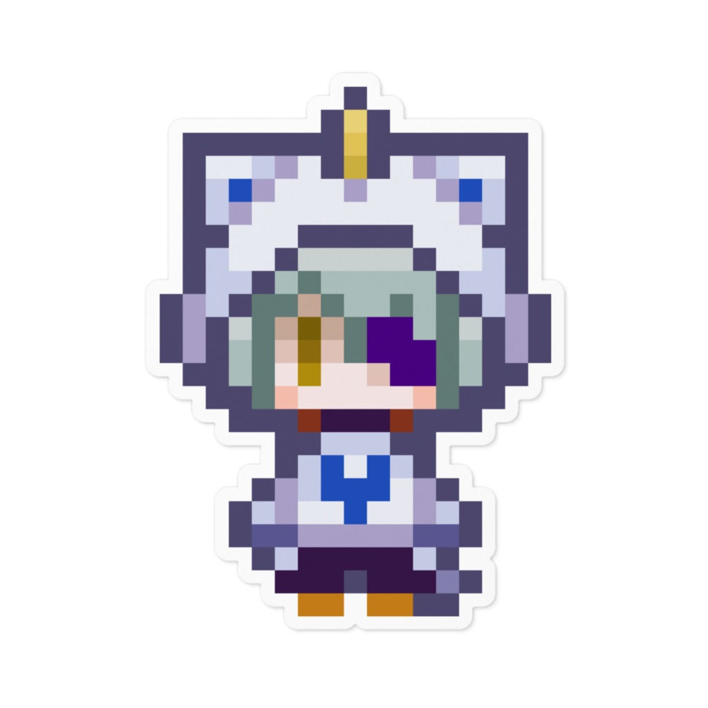 白金 & 黒金 ドットステッカー