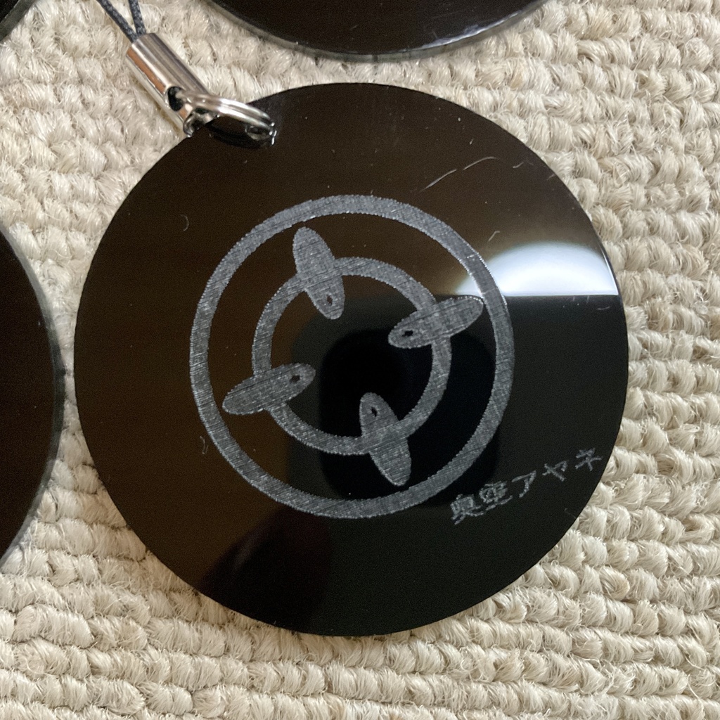 自作 アクリルストラップ ブルーアーカイブ 同人 二次創作 アビドス 対策委員会 ヘイローセット