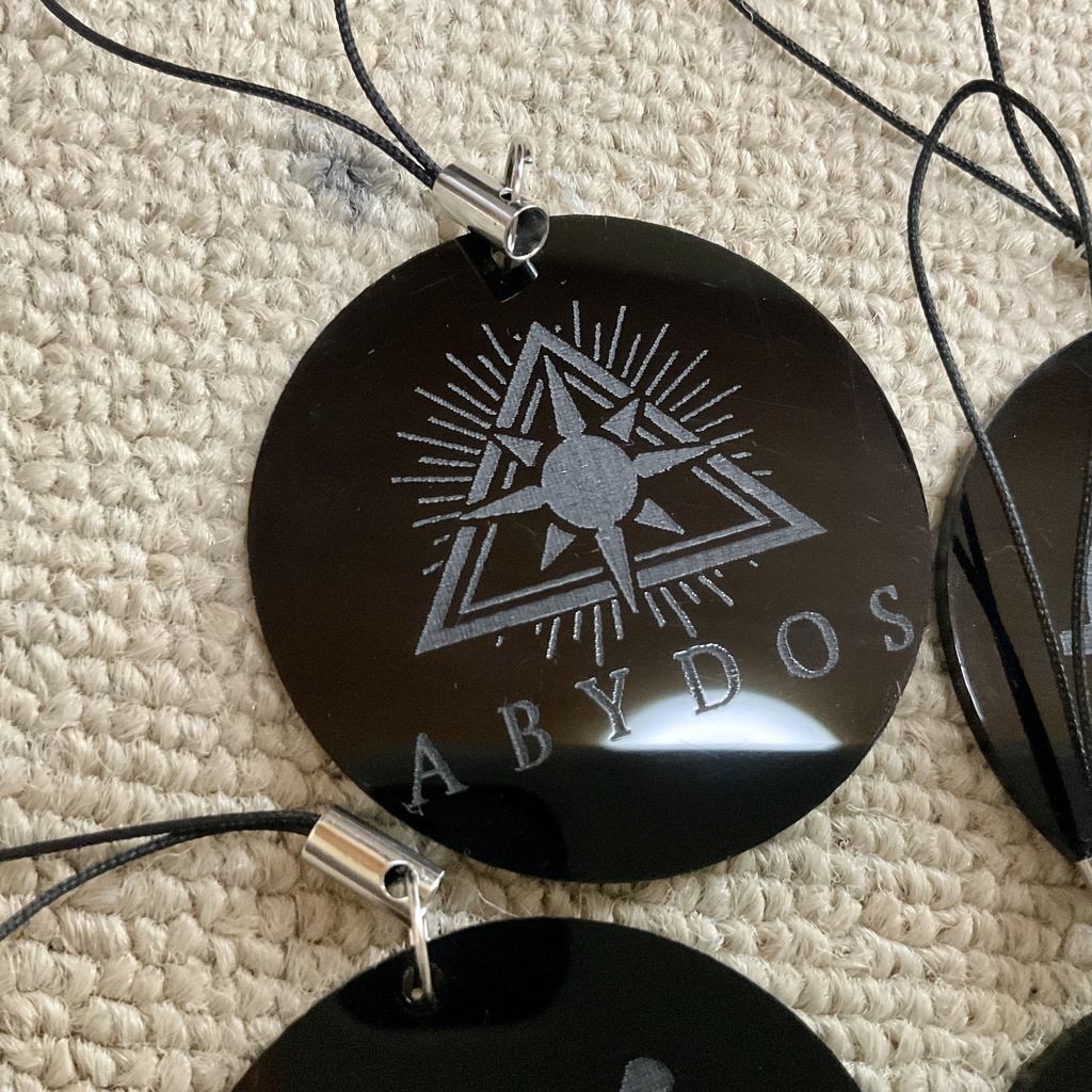 自作 アクリルストラップ ブルーアーカイブ 同人 二次創作 アビドス 対策委員会 ヘイローセット