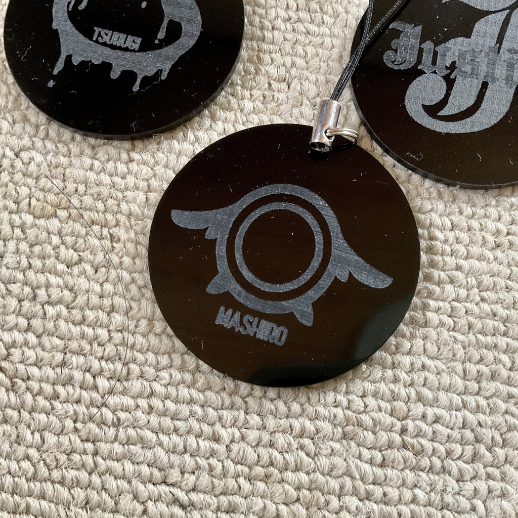 自作 アクリルストラップ ブルーアーカイブ 同人 トリニティ 正義実現委員会