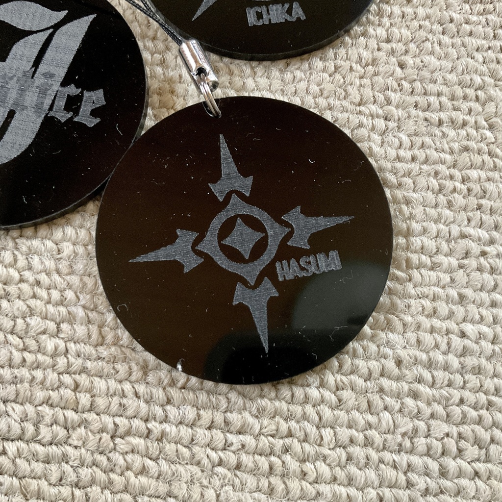 自作 アクリルストラップ ブルーアーカイブ 同人 トリニティ 正義実現委員会