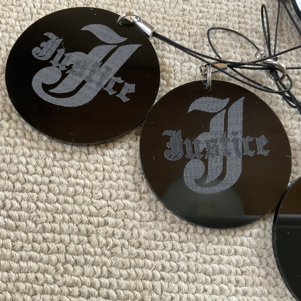 自作 アクリルストラップ ブルーアーカイブ 同人 トリニティ 正義実現委員会