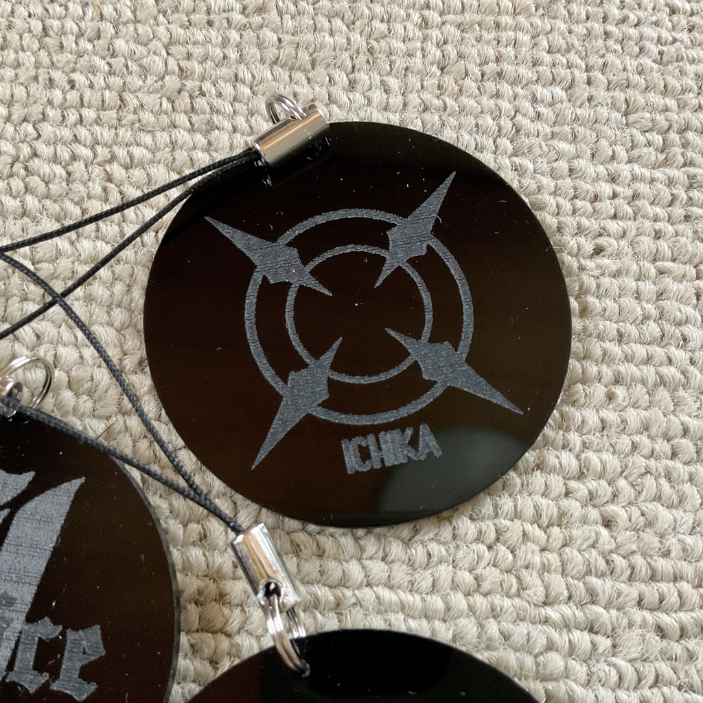 自作 アクリルストラップ ブルーアーカイブ 同人 トリニティ 正義実現委員会