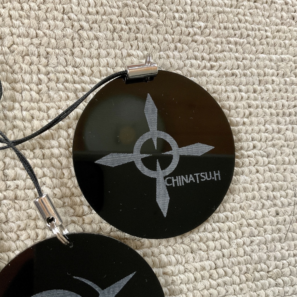 自作 アクリルストラップ ブルーアーカイブ 同人 ゲヘナ 風紀委員会