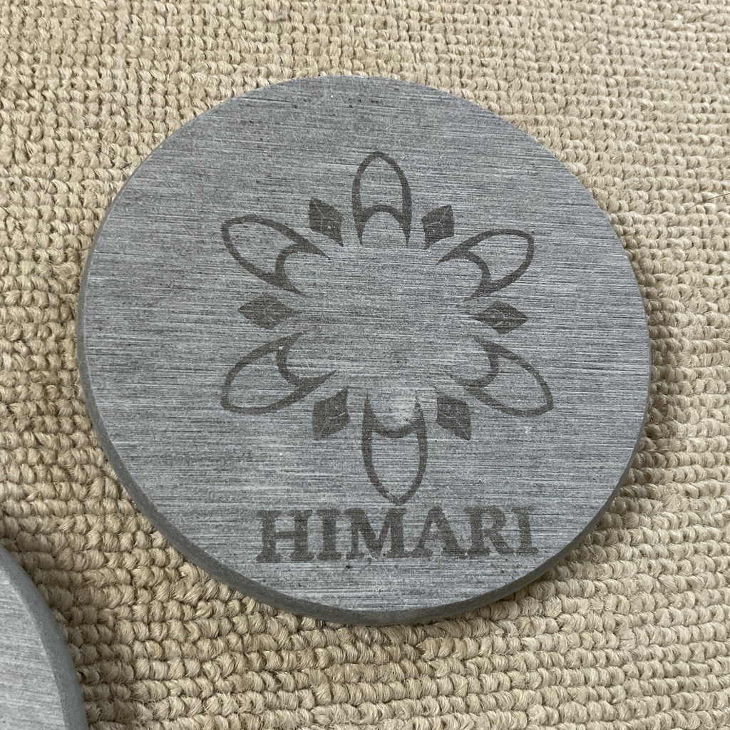 珪藻土コースター 灰色 ブルーアーカイブ ミレニアム 特異現象捜査部 SPTF