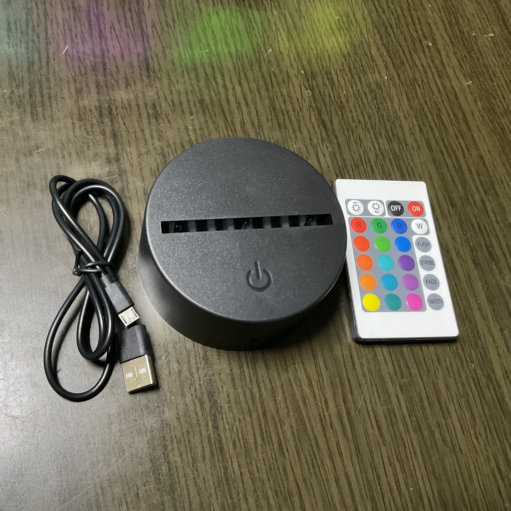 ブルアカ 校章&部活ロゴ風 ライトスタンド ガラス彫刻&半透明フレーム 二次創作