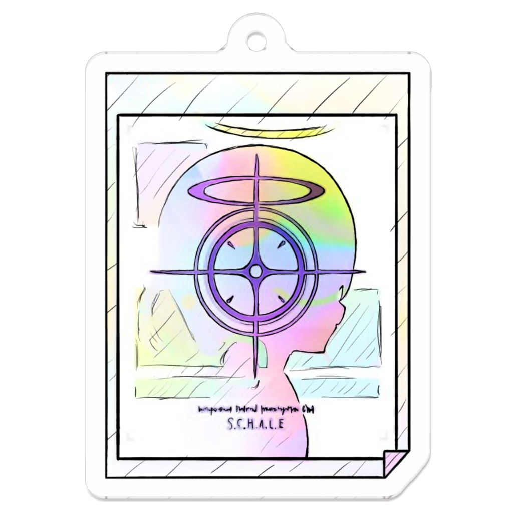 ブルアカ ☆3風ストラップ 50mm