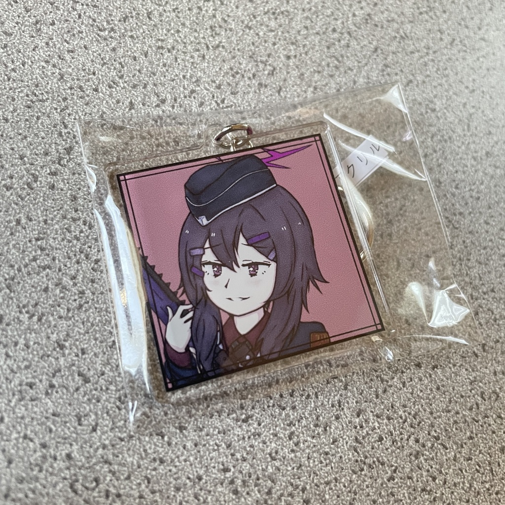 二次創作 ブルアカ 便利屋68 伊草ハルカ ミニアクキー