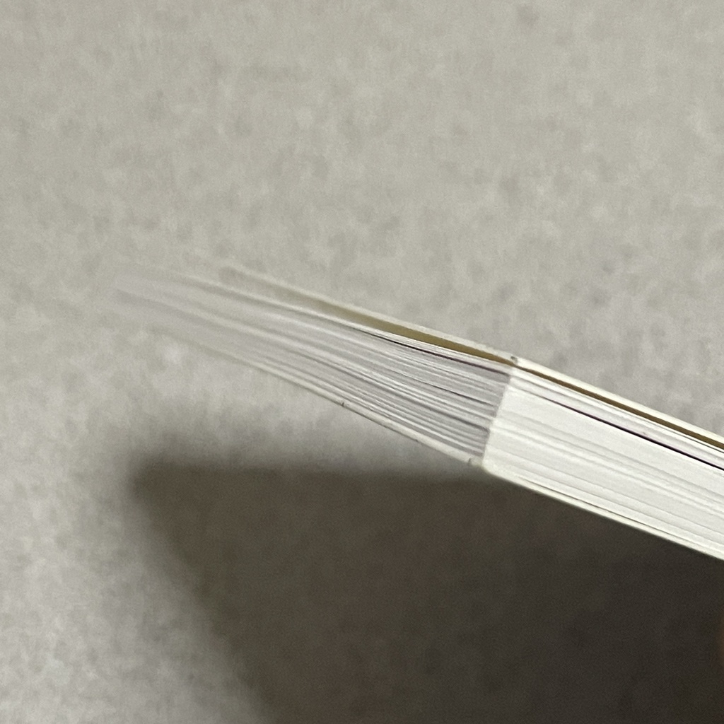 試作品 ライトノベル同人誌用”和綴じ”自家製本 A6 白紙