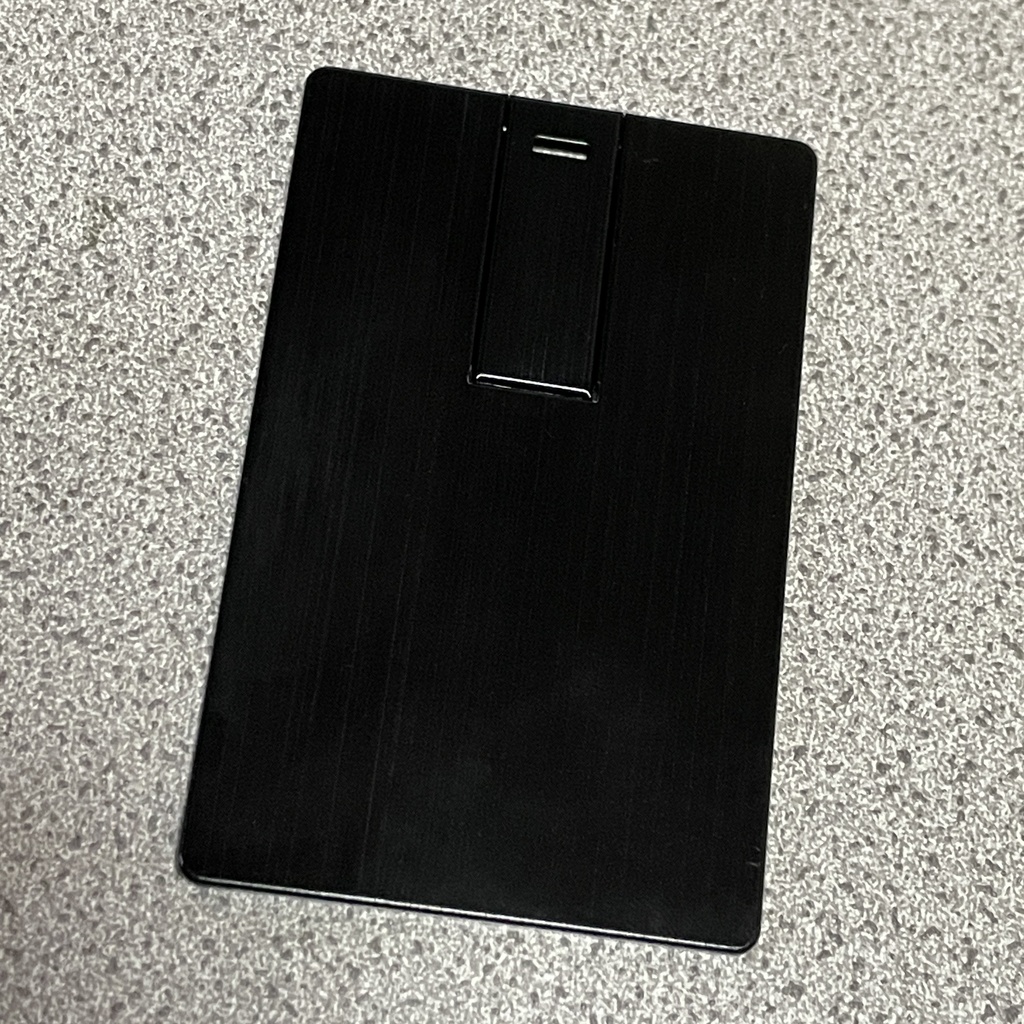 二次創作 職員証風 シャーレロゴカード アルミカードorカード型64GBメモリー