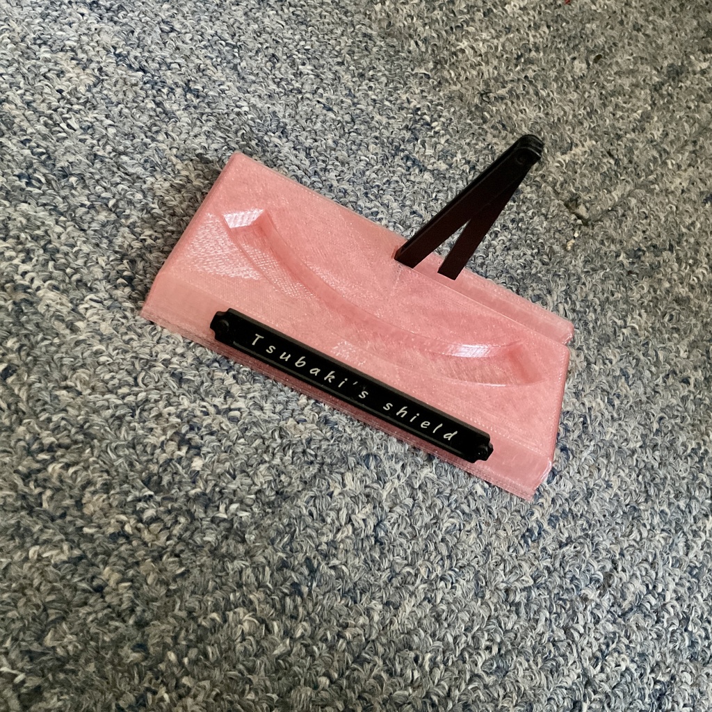 ブルアカ シールドシリーズ 3Dプリンター造形 スマホサイズ