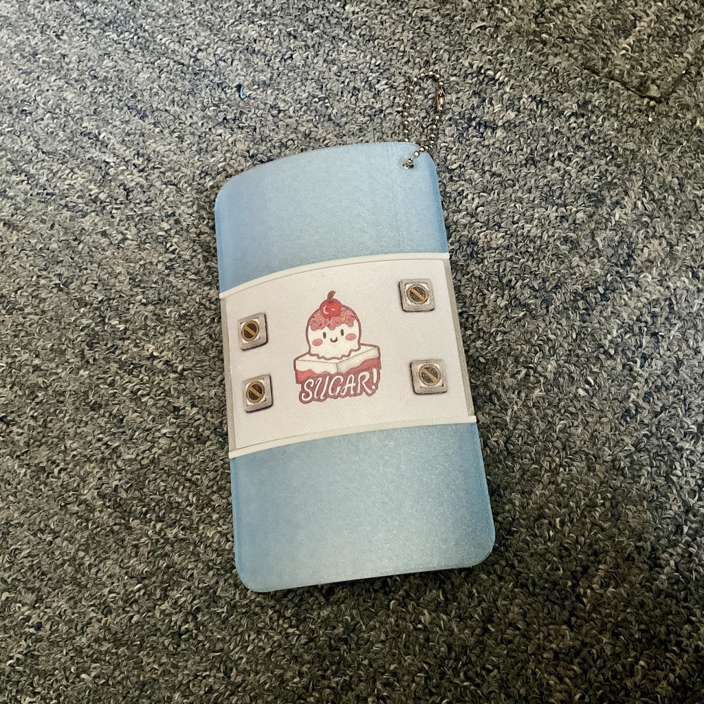 ブルアカ シールドシリーズ 3Dプリンター造形 スマホサイズ