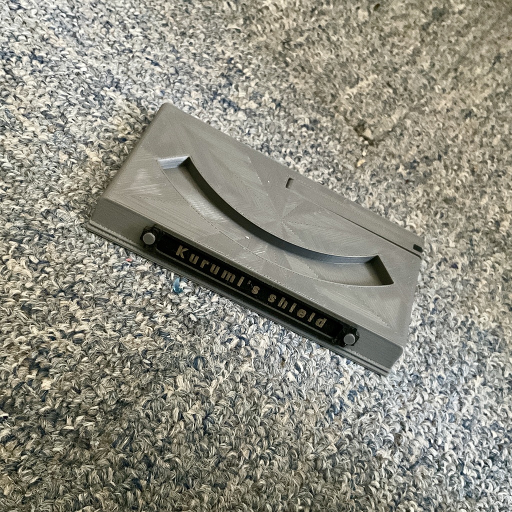 ブルアカ シールドシリーズ 3Dプリンター造形 スマホサイズ