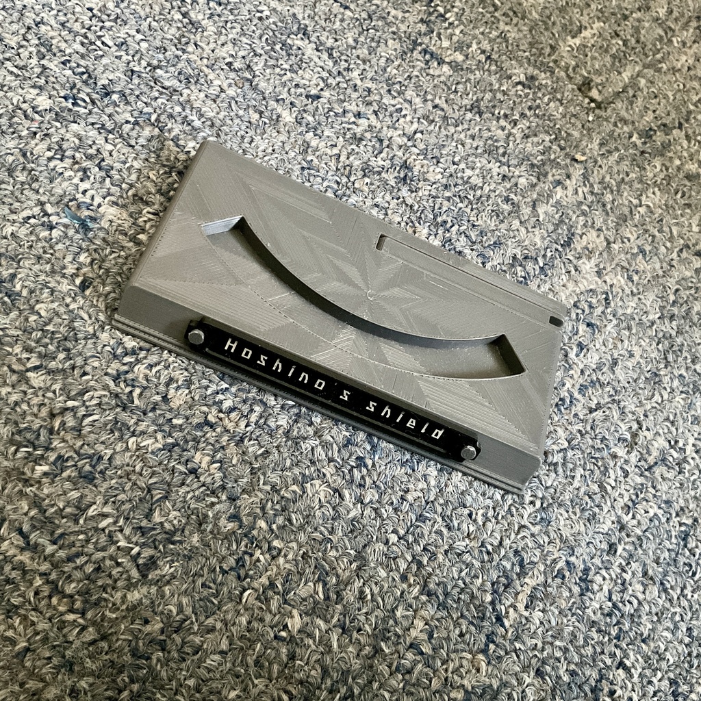 ブルアカ シールドシリーズ 3Dプリンター造形 スマホサイズ