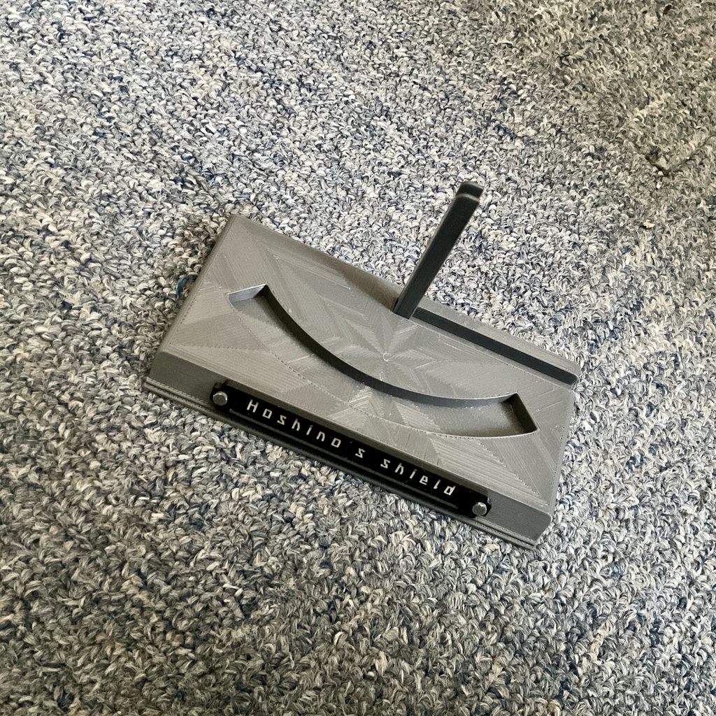 ブルアカ シールドシリーズ 3Dプリンター造形 スマホサイズ