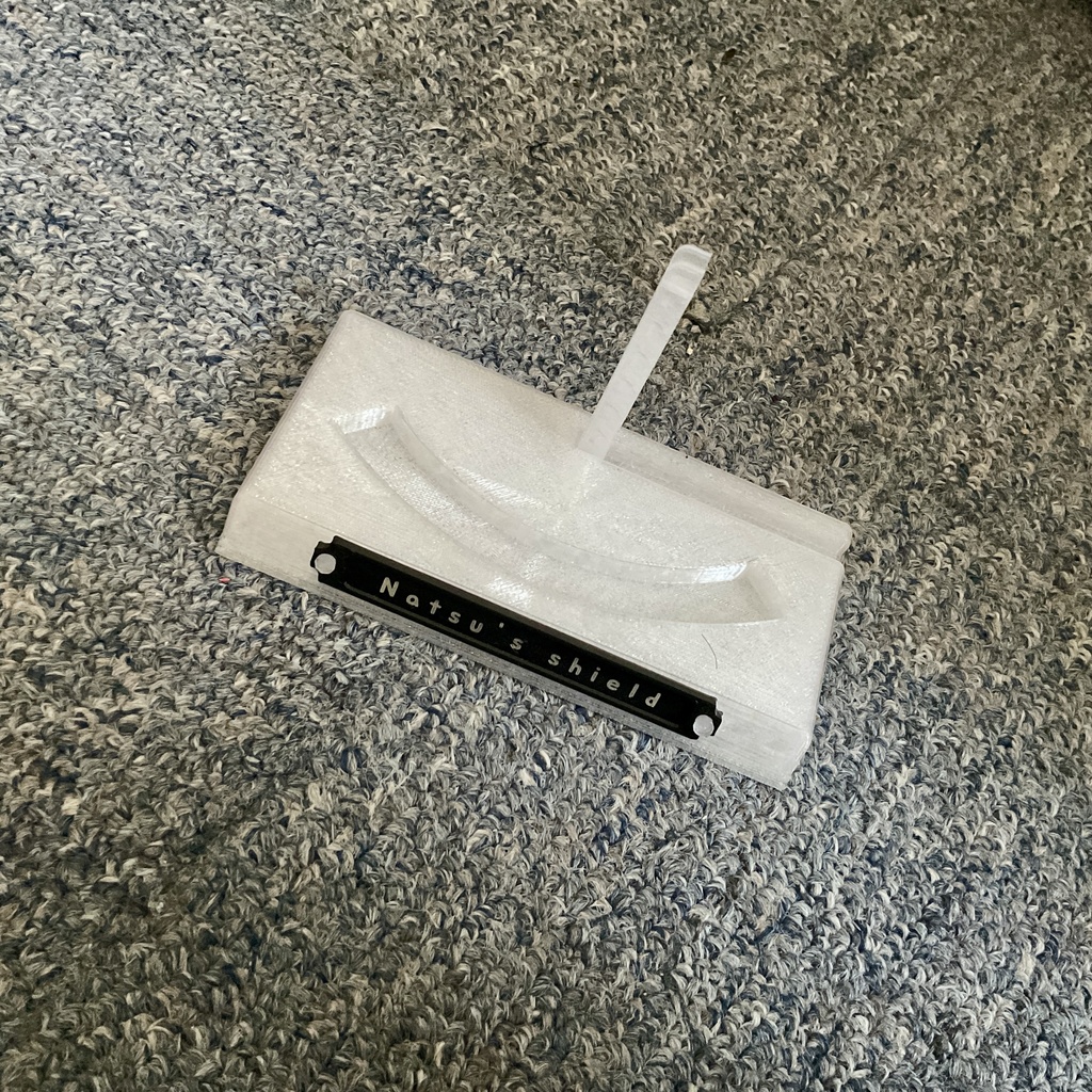 ブルアカ シールドシリーズ 3Dプリンター造形 スマホサイズ