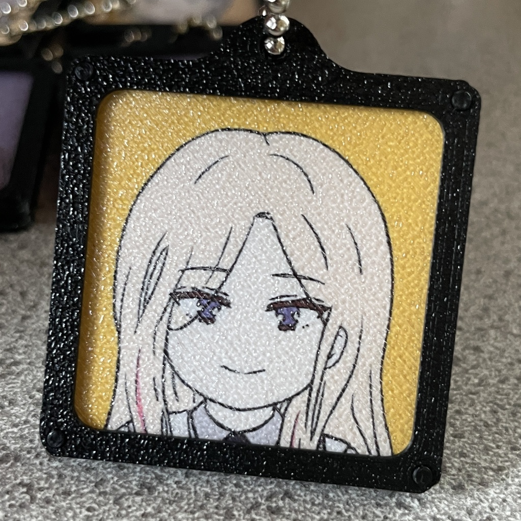 学園アイドルマスター SDキャラ かんたんアイコンキーホルダー 22種 フォトフレーム型 学マス 二次創作