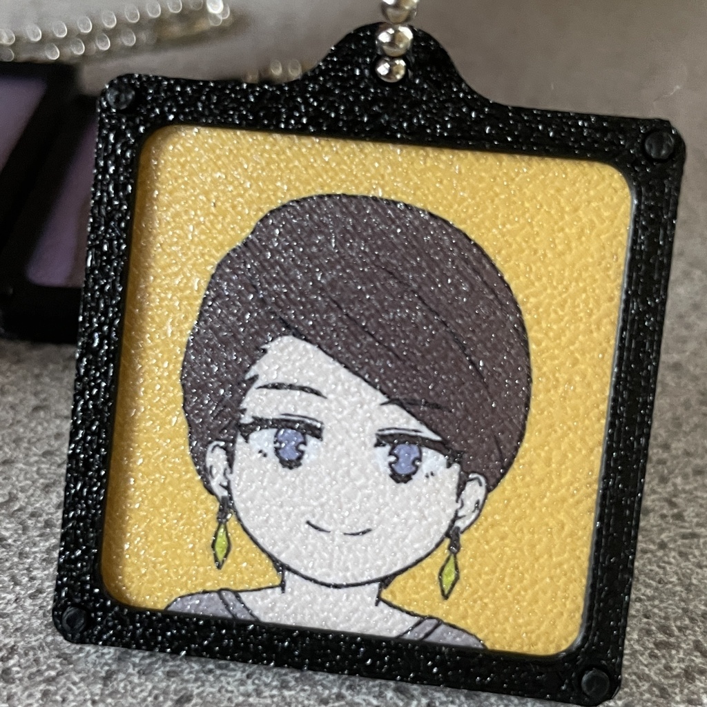 学園アイドルマスター SDキャラ かんたんアイコンキーホルダー 22種 フォトフレーム型 学マス 二次創作