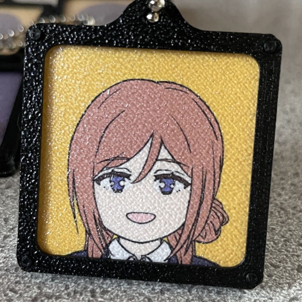 学園アイドルマスター SDキャラ かんたんアイコンキーホルダー 22種 フォトフレーム型 学マス 二次創作