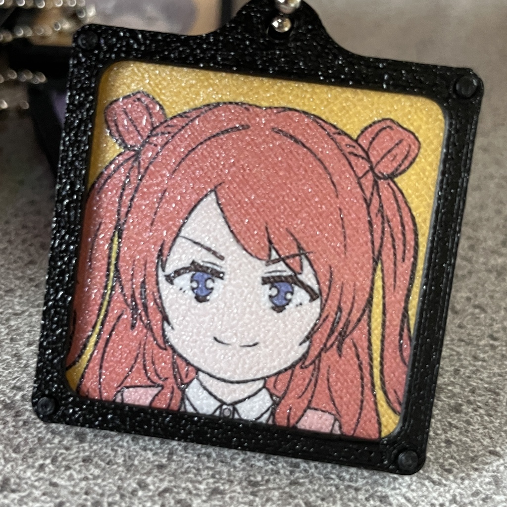 学園アイドルマスター SDキャラ かんたんアイコンキーホルダー 22種 フォトフレーム型 学マス 二次創作