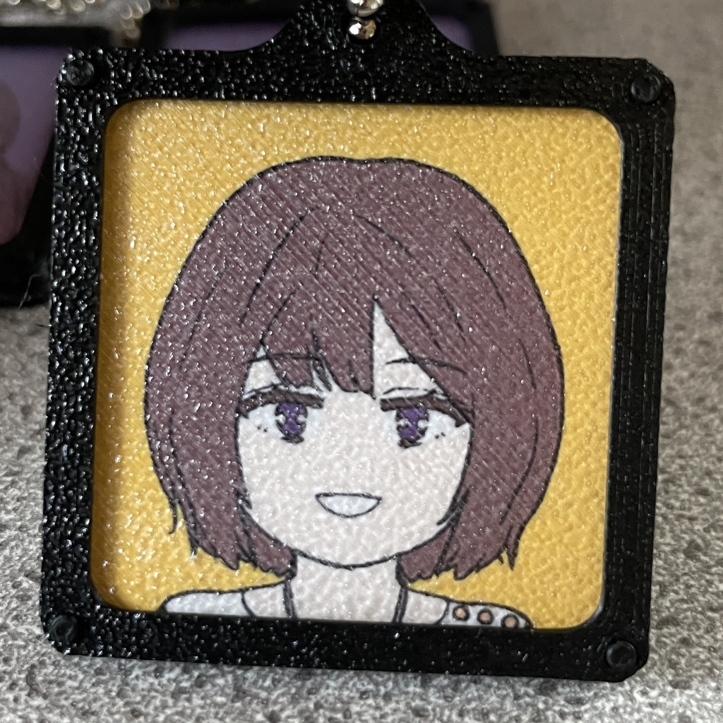 学園アイドルマスター SDキャラ かんたんアイコンキーホルダー 22種 フォトフレーム型 学マス 二次創作