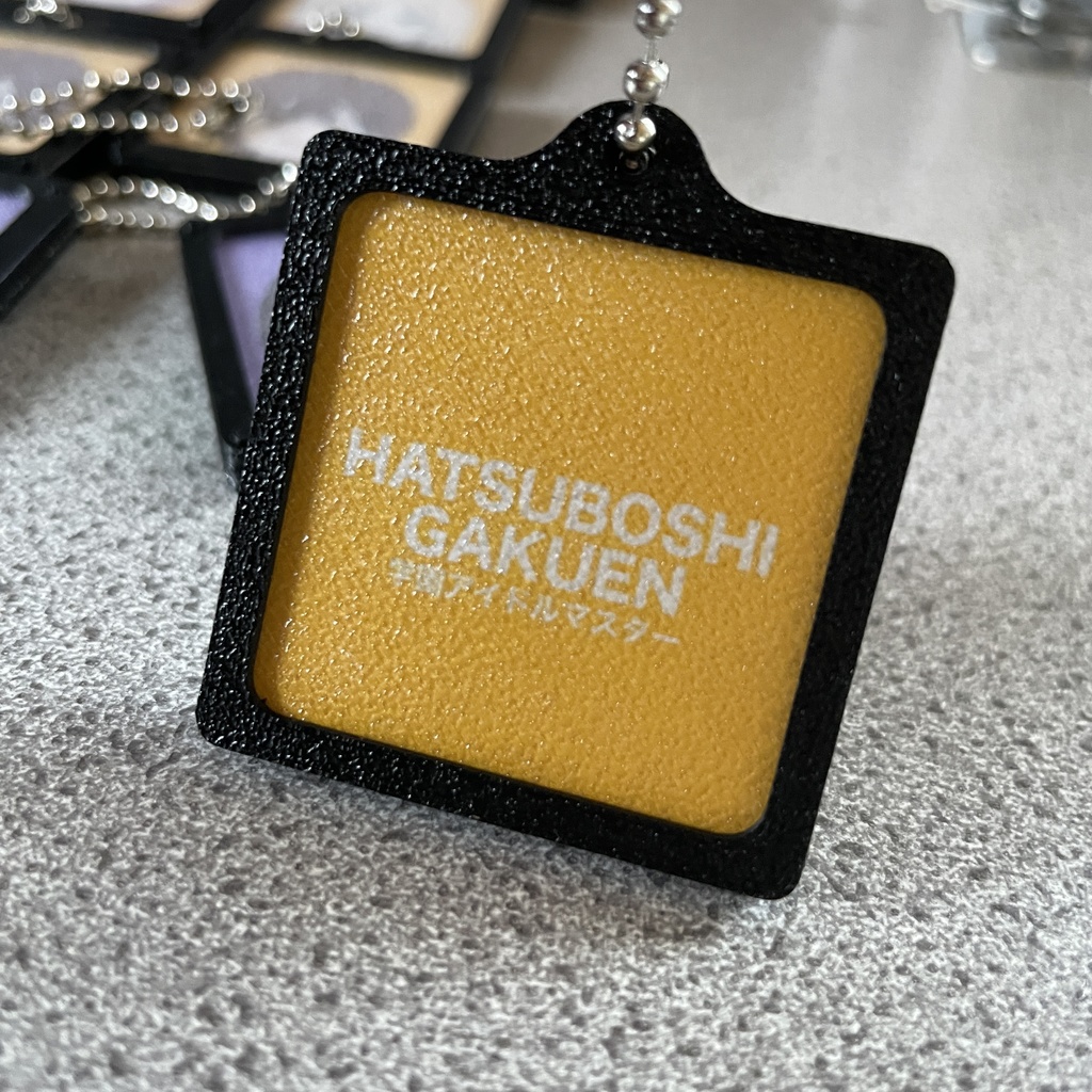 学園アイドルマスター SDキャラ かんたんアイコンキーホルダー 22種 フォトフレーム型 学マス 二次創作