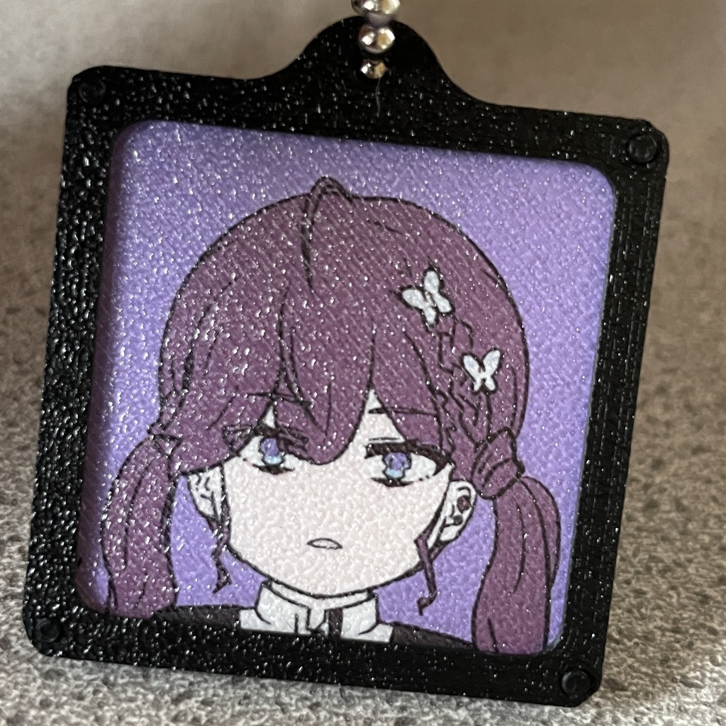 学園アイドルマスター SDキャラ かんたんアイコンキーホルダー 22種 フォトフレーム型 学マス 二次創作