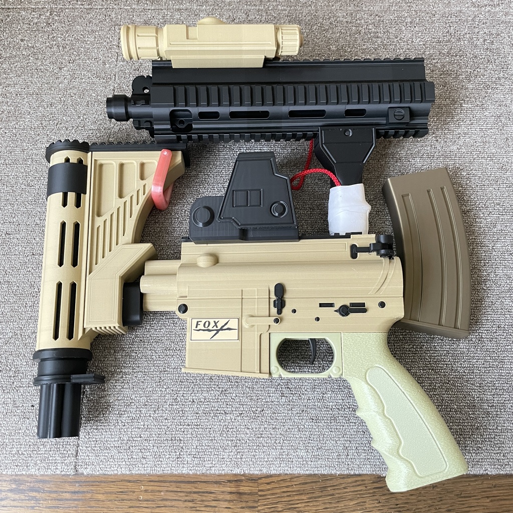 3Dプリンター製 コスプレ用固有武器シリーズ アレンジ