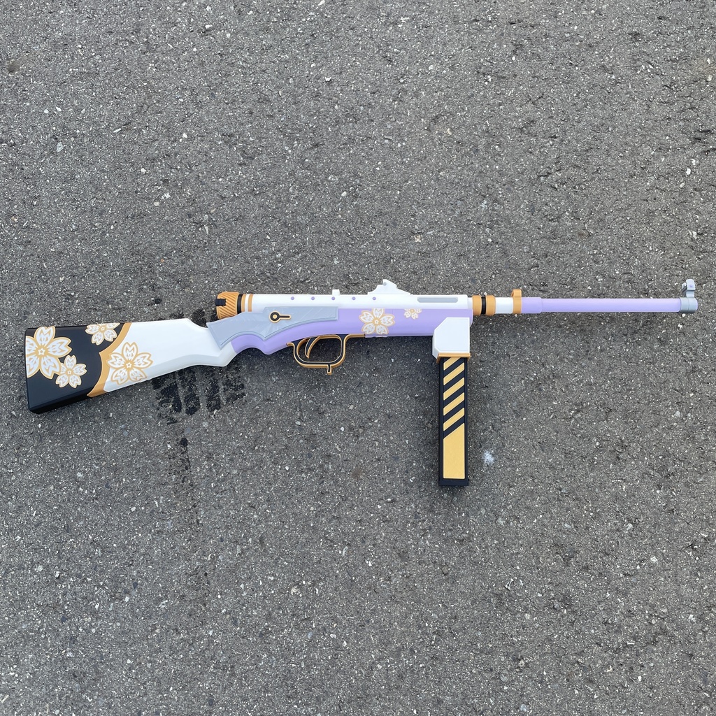 ツクヨ流サブマシンガン アレンジ固有武器 鑑賞＆コス向け 3Dプリンター製