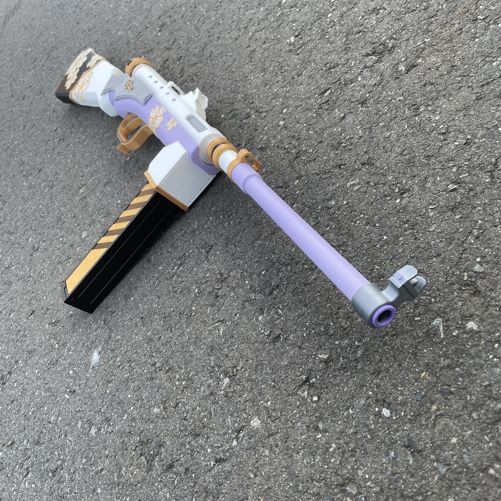 ツクヨ流サブマシンガン アレンジ固有武器 鑑賞&コス向け 3Dプリンター製