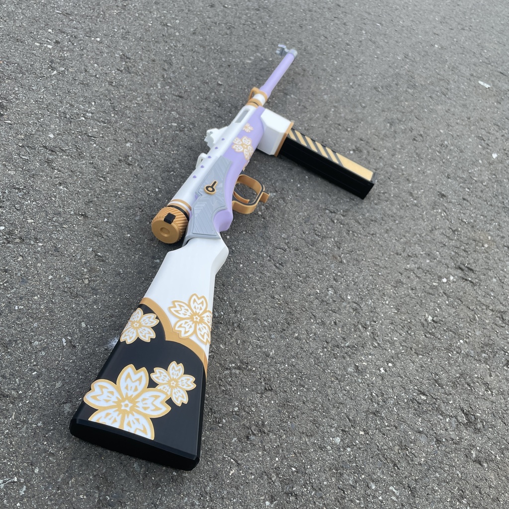 ツクヨ流サブマシンガン アレンジ固有武器 鑑賞&コス向け 3Dプリンター製