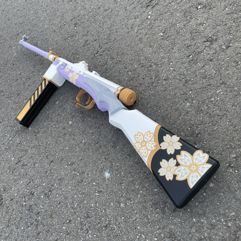 ツクヨ流サブマシンガン アレンジ固有武器 鑑賞&コス向け 3Dプリンター製