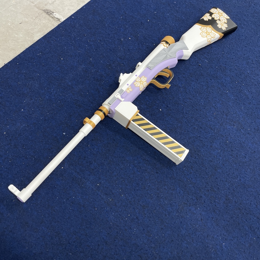ツクヨ流サブマシンガン アレンジ固有武器 鑑賞&コス向け 3Dプリンター製