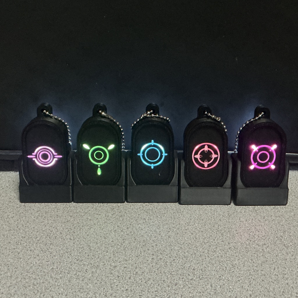 試作 ヘイローライトキーホルダー アビドス