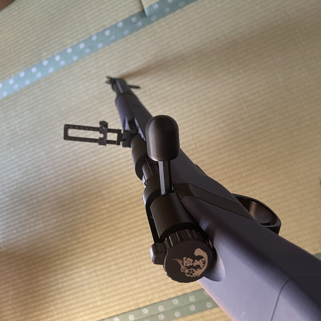 試作品 キキョウ 固有武器 紺碧の知恵 3Dプリンター製