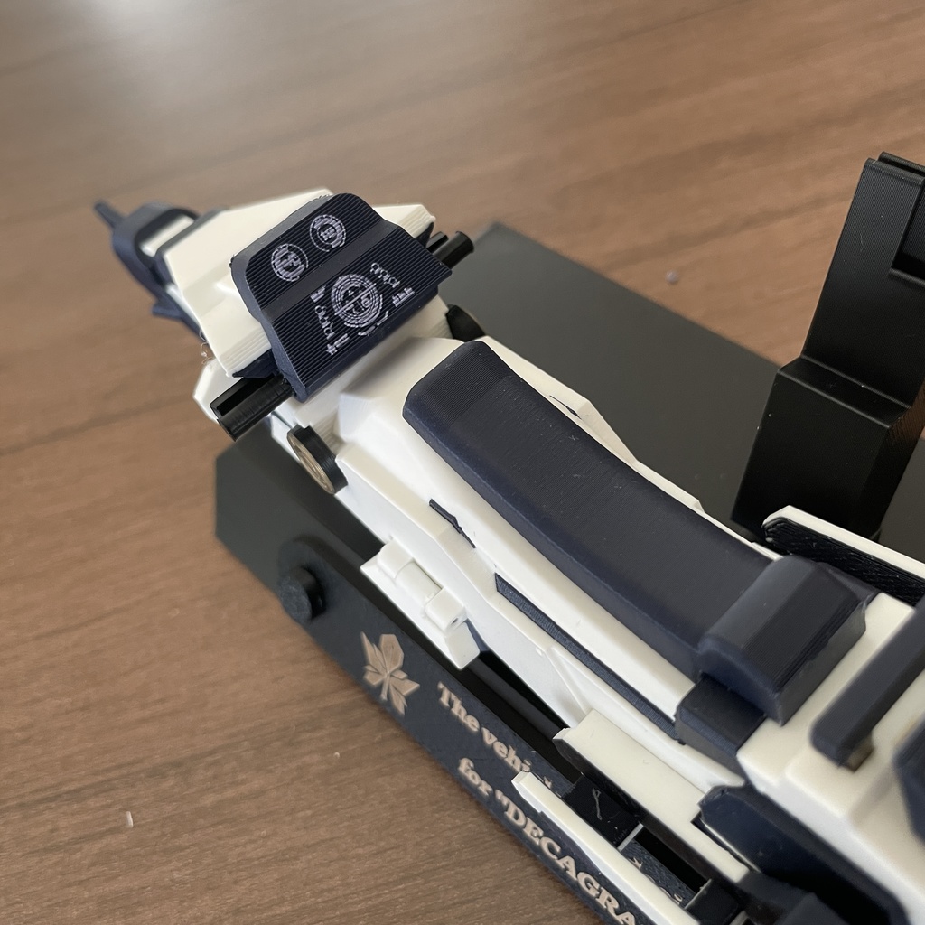 ヒマリ(臨戦)の車椅子 稼働部確認用試作品