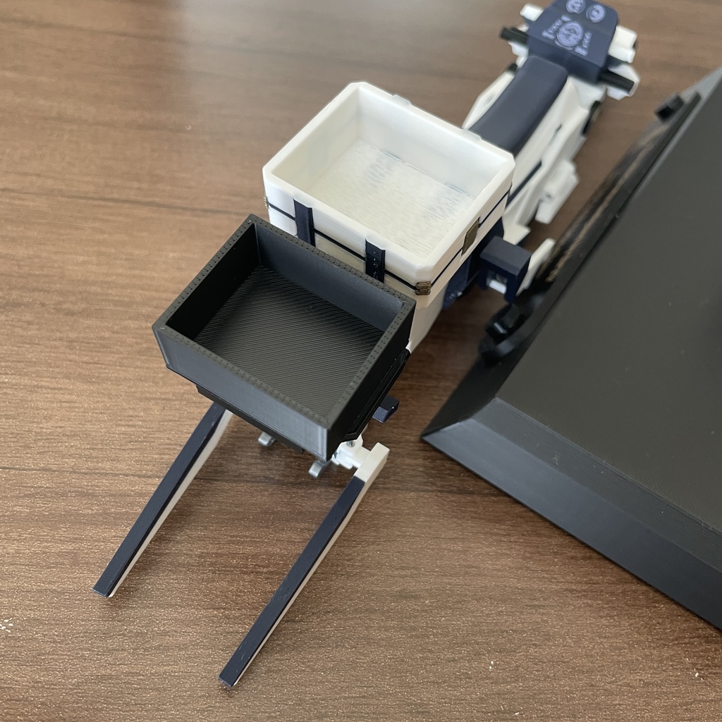 ヒマリ(臨戦)の車椅子 稼働部確認用試作品