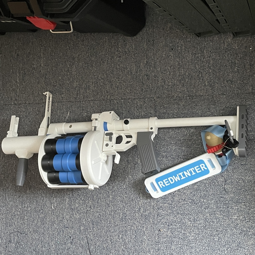 シグレ 固有武器 スプリングパンチ 3Dプリンター製