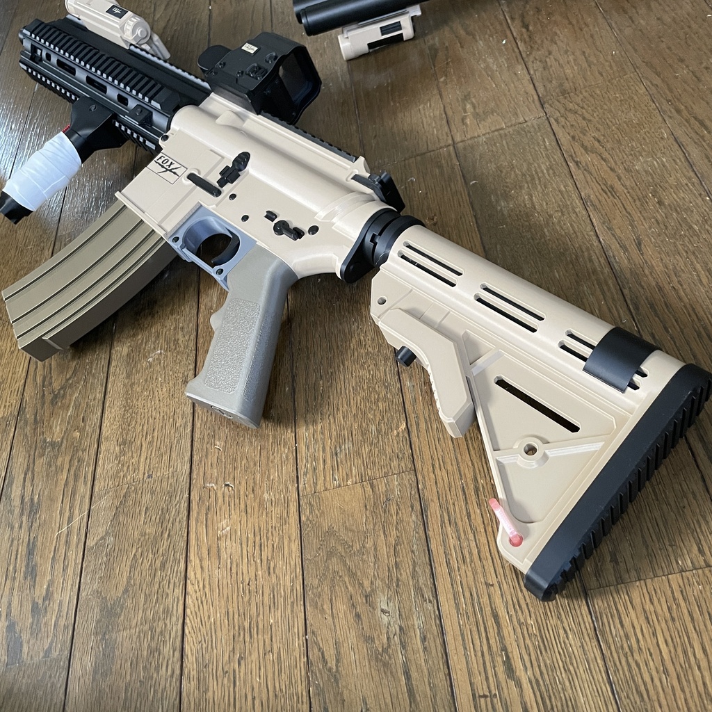 SRT FOX小隊 アレンジ固有武器 新デザイン 3Dプリンター製 鑑賞&コス向け